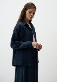 Jimmy Key LOOSE FIT - Giacca di jeans - dark blue