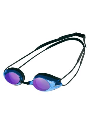 TRACKS MIRROR - Gafas de natación - black-blue multi-black