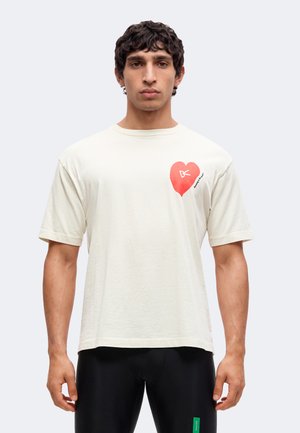 District Vision, CALIFORNIA TEE UNISEX - T-shirt imprimé - vintage white