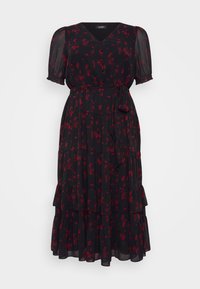 JEHONATHAN DAY DRESS - Skjortekjole - black/red