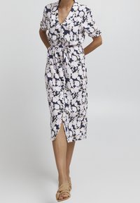 ICHI Košilové šaty - purple