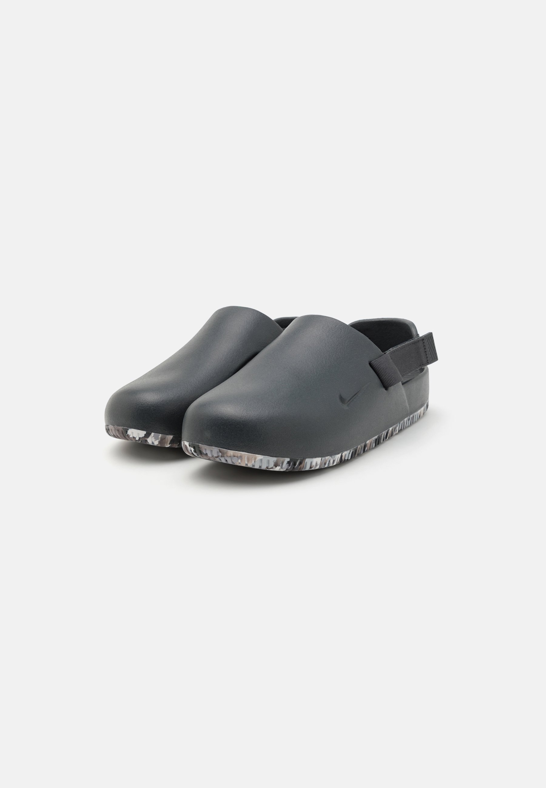 Nike Sportswear CALM MULE UNISEX - Mules - dark smoke grey/cement