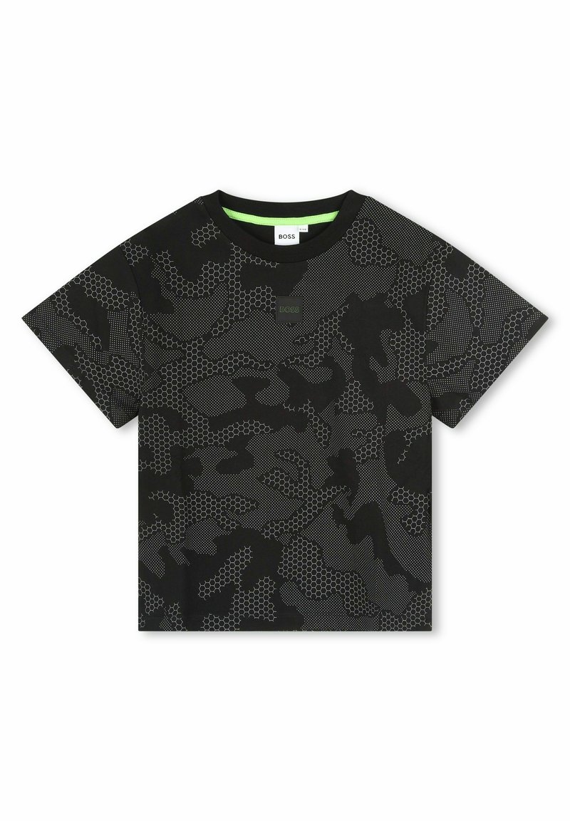 BOSS Kidswear T-shirt print zwart BOSS Kidswear T-shirt print zwart