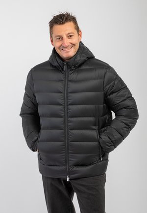 Gewatteerde jas - nero