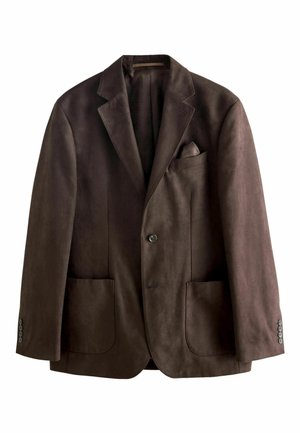 REGULAR FIT - Sakko - chocolate brown
