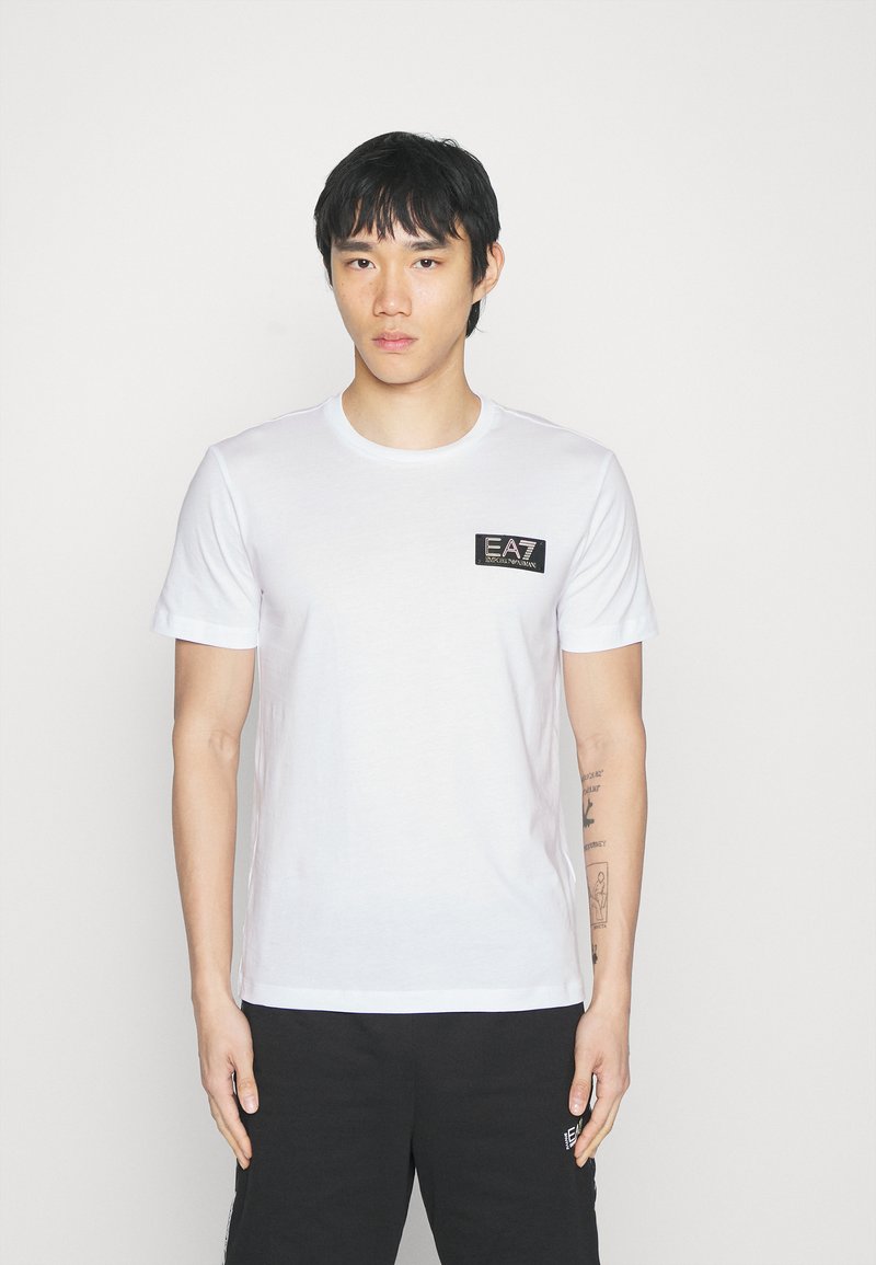 EA7 Emporio Armani Basic T-shirt - white - Zalando.ie