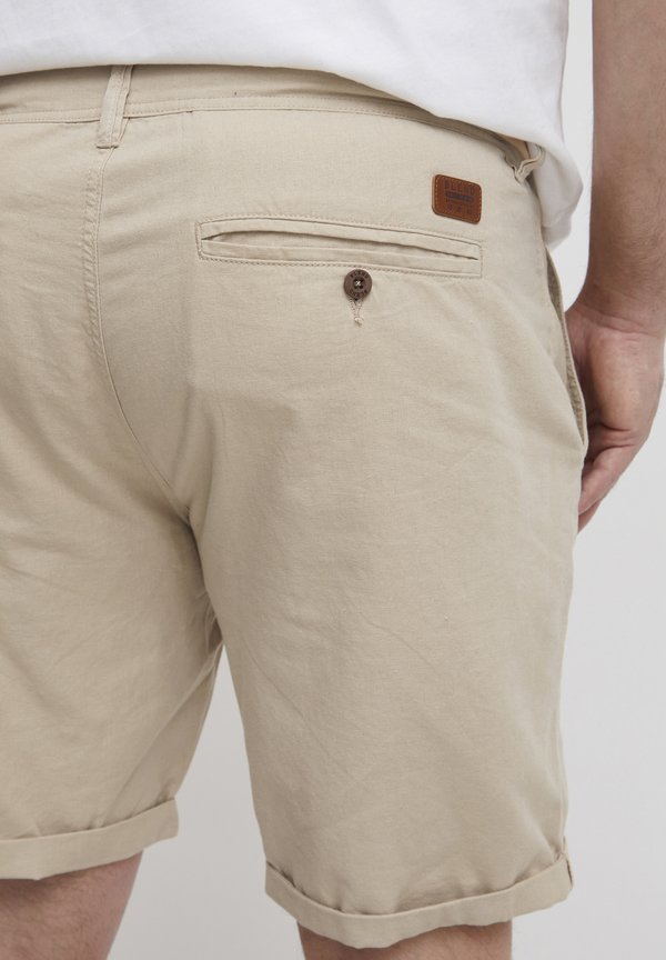 BHBLIAS LINEN MIX - Shorts - chalk stone3