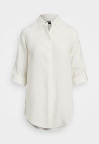 TISSUE LINEN SHIRT - Pogājama blūze - white