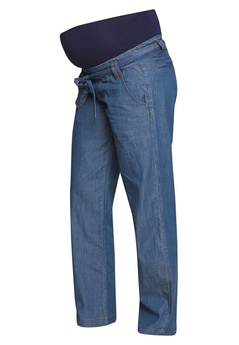 ohma! Broek blauw denim/bluedenim