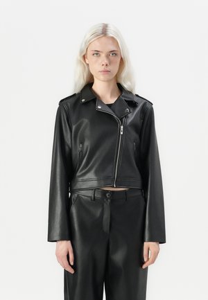 JDYMOXY JACKET - Veste en similicuir - black