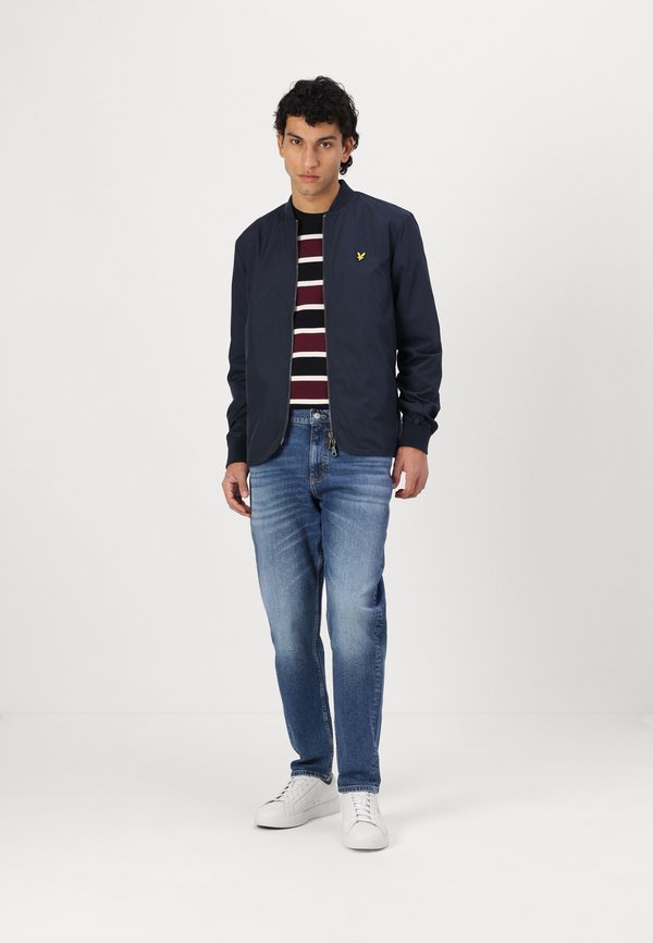 ISAAC TAPERED - Relaxed fit jeans - denim dark2