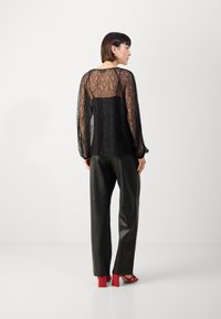 Mos Mosh BLOUSE - Palaidinė - black