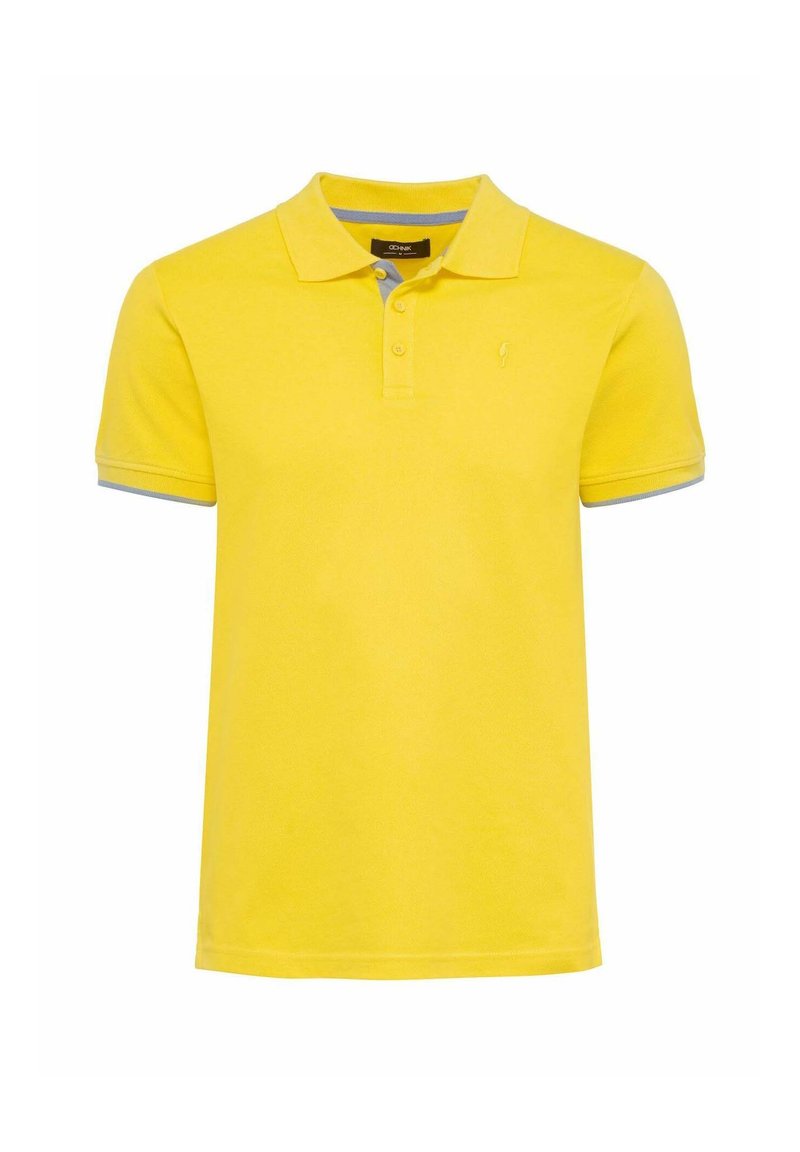 OCHNIK Poloshirt geel OCHNIK Poloshirt geel