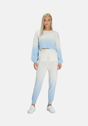 SWEATER SET - Strickpullover - blue   white