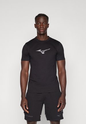 ATHLETICS TEE - Print T-shirt - black