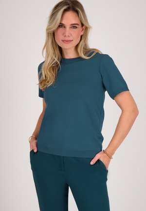 DAMES   - T-shirt basic - blauwgrijs