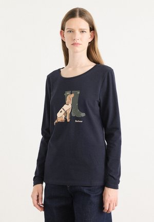 HEDLEY - Long sleeved top - navy