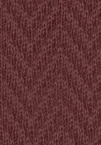 Tissu tricoté dans un bordeaux foncé avec un motif texturé en côtes ; doux et légèrement élastique avec un point fin et régulier.