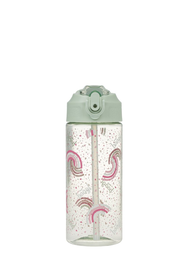 Baagl MIT STROHHALM REGENBOGEN 500 ML - Borraccia - grün