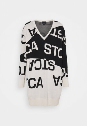 Gebreide jurk - black