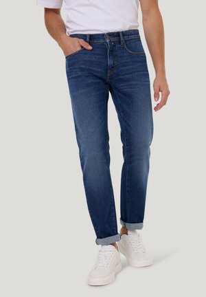 LAVAL - Jeans Slim Fit - ocean blue used buffies