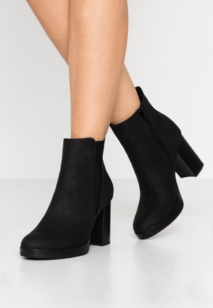 Boots à talons - black
