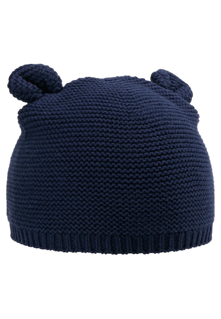 joules navy blue bobble hat