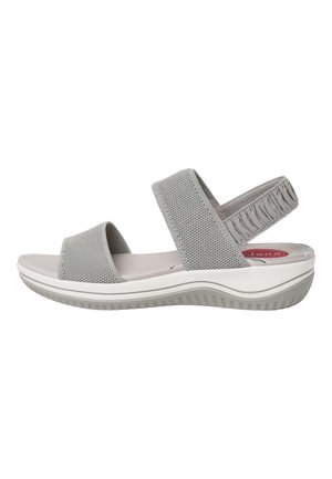 Plateausandalette - grey