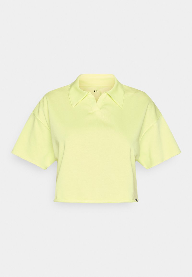 Under Armour T-shirt basic geel