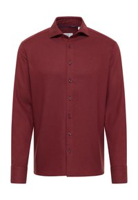 Eterna FLANELLHEMD - MODERN FIT - Camicia elegante - dunkelrot