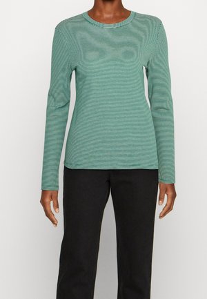 Longsleeve - mottled teal