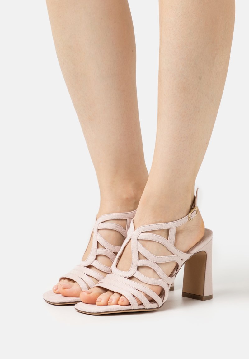 Tamaris High heeled sandals - powder