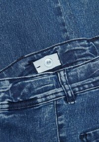 ONLY GIRLS KOGSYLVIE - Vaqueros a campana - dark blue denim