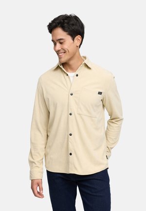 LANGARM INNEMOTO - Button down-skjorte - fog