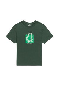 Element T-shirt print - green