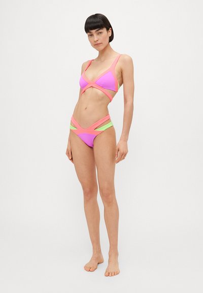 Agent Provocateur MAZZY BOTTOM  - Spodní díl bikin - pink/green/purple