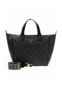 GUESS Follie Medium Pochette Donna In Nero Con Ciondolo A Specchio – 21 X 14.4 X 15.1 Cm - 3