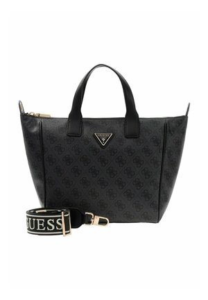 FOLLIE SMALL TOTE  - Sac à main - coal logo