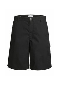 REGULAR FIT - Džinsa auduma šorti - black