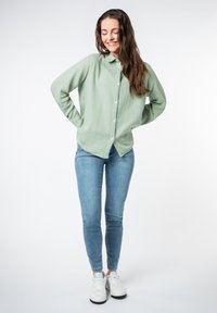 Sublevel Button-down blouse - light green