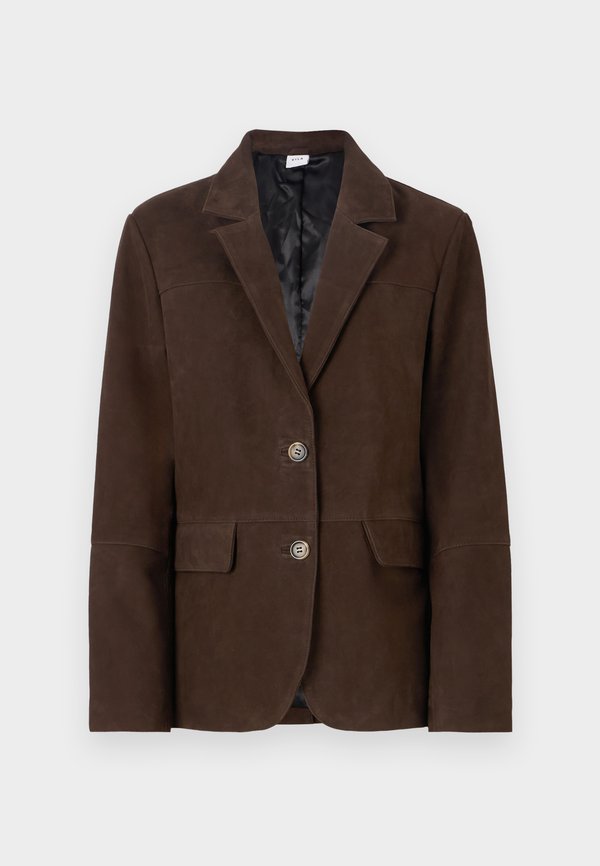 VIIDA  - Blazer - fondue fudge3