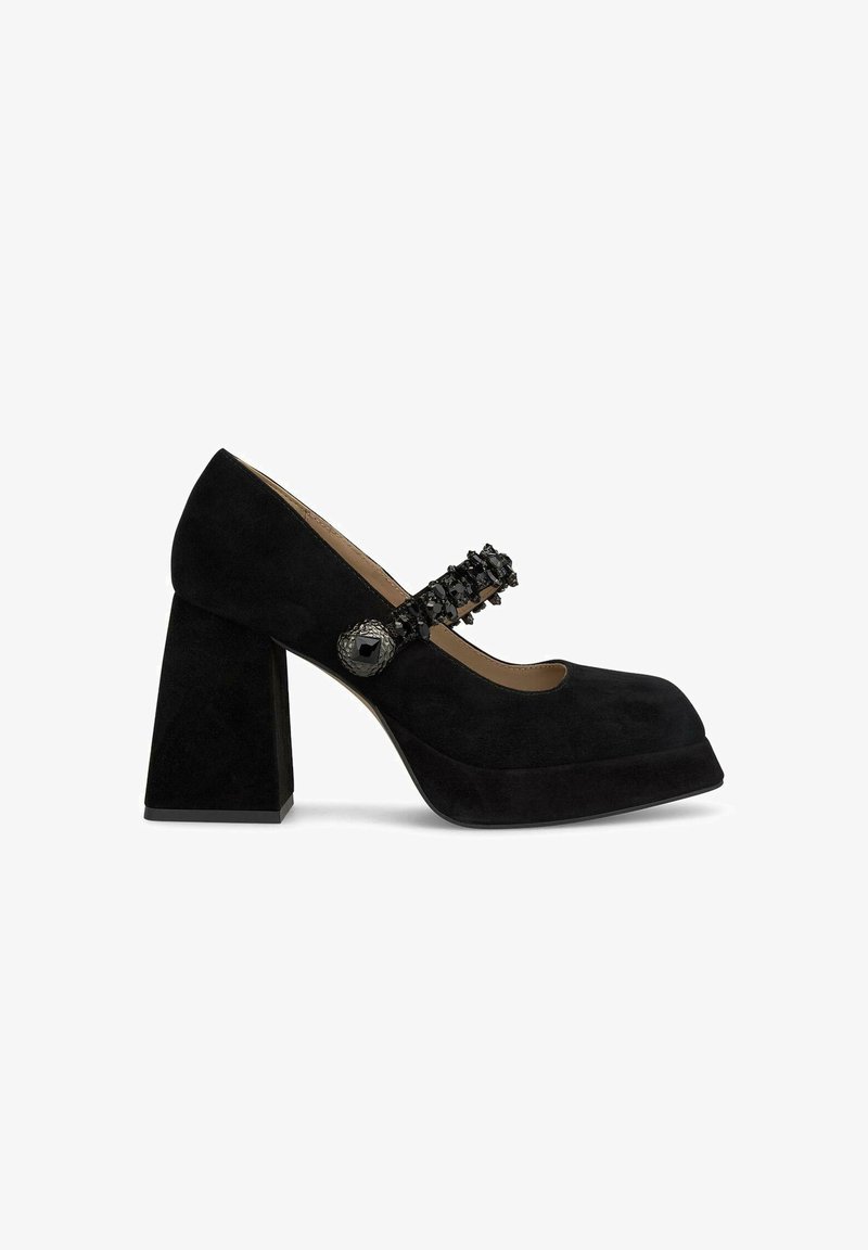 Alma en Pena Hoge hakken - black