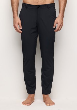 EASY TRAVEL - Stoffhose - black plain