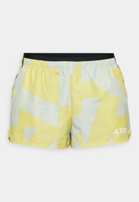 LIGHT PRINTED - Sports shorts - pure sulfur/linen green