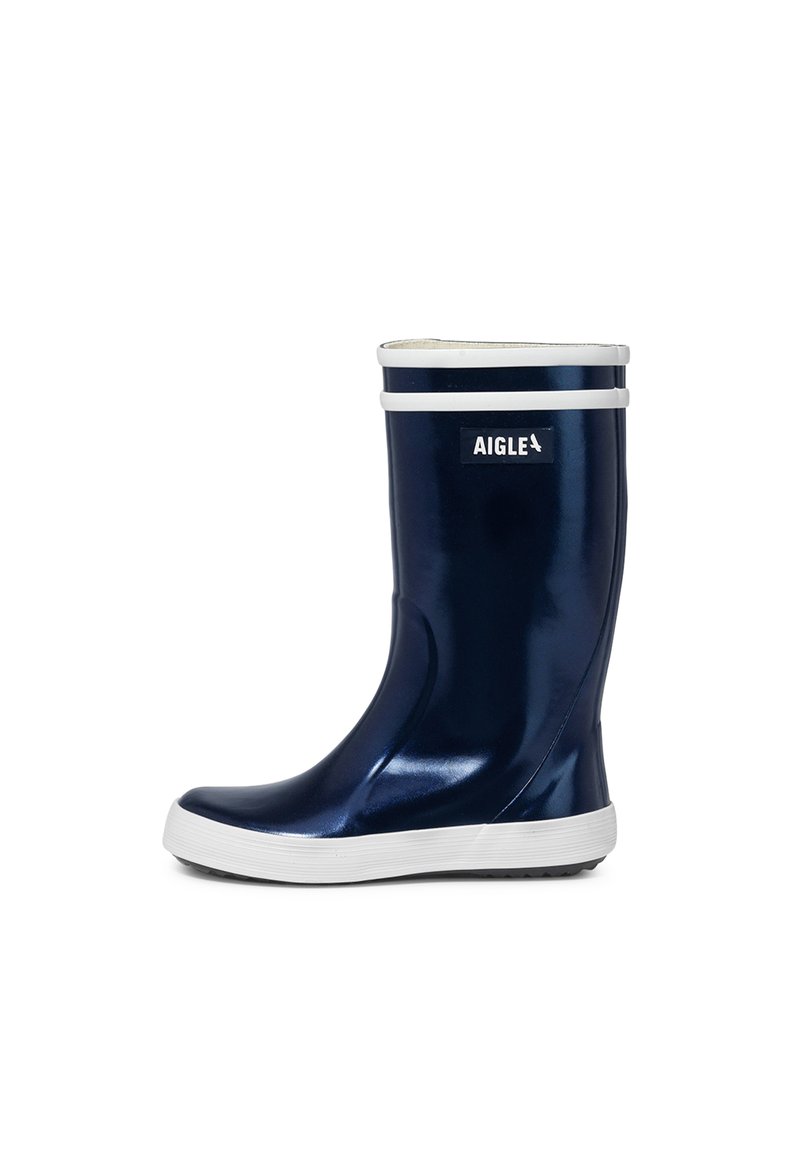 Aigle LOLLY IRRISE - Stivali di gomma - metallic blue