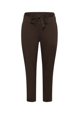 Kaffe Curve, KCJENNA BELT - Pantalon classique - coffee bean