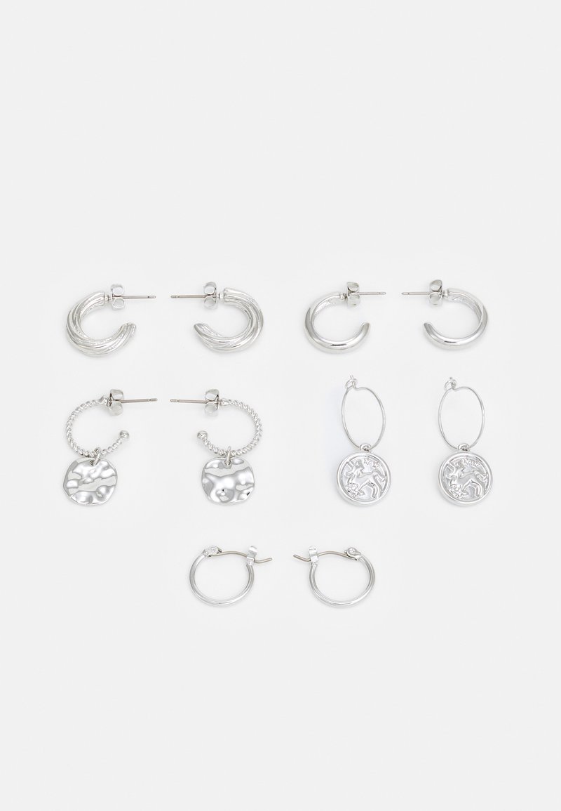 Fire & Glory EARRINGS 5 PACK - Brincos - silver-coloured
