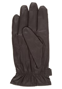 Barbour BURNISHED GLOVES - Rukavice - dark brown