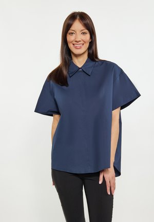 Button-down blouse - marine