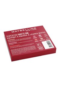 Maybelline New York COFFRET 6 ROUGE À LÈVRES SUPERSTAY MATTE INK - Lip Set - lover (15), seductress (65), artist (120), dancer (118), pioneer (20, et voyager (50)